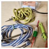 Bobbers, Stringers, Tape Measure