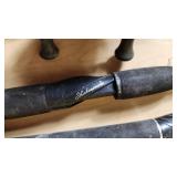 Assorted Fishing Rods and Reels including Zebco and South Bend Models