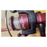 Assorted Fishing Rods and Reels including Zebco and South Bend Models