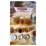 Lot of Assorted Screws and Hardware in Various Containers