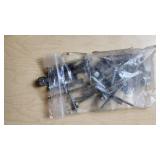 Lot of Mixed Hardware Items including Screws, Bolts, and Fasteners