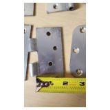 Lot of Hinges Including Stanley and Various Sizes