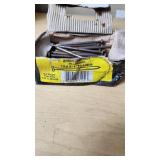 Assorted Nails and Screws in Various Containers