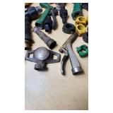 Assorted Garden Hose Nozzles and Connectors