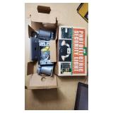 Quartz Halogen Light Fixtures and Photoelectric Security Light Set