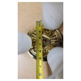 Ceiling Light Fixture with Frosted Glass Shades