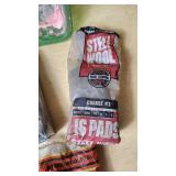 Rhodes American Steel Wool Pack Lot including Various Grades and Paint Trays