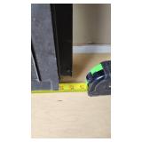 Used Sliding Window with Black Frame, Total Dimension 18x30