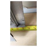 Aluminum Frame Window with Glass Pane - Total Dimensions 17 1/2 x 28 1/2