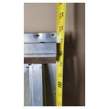 Aluminum Frame Window with Glass Pane - Total Dimensions 17 1/2 x 28 1/2