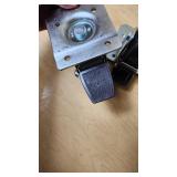 Set of 4 Heavy-Duty Swivel Casters with Brake On/Off