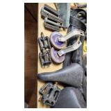 Mixed Bicycle Parts and Accessories including Kenda Bicycle Tube, Bell Brake Cable Set, Handlebars, and Pedals