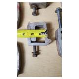Lot of Metal C-Clamps and G-Clamps