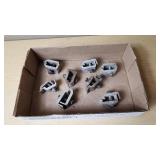 Lot of 8 Beam Clamps