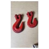 Red Forged Steel Hooks