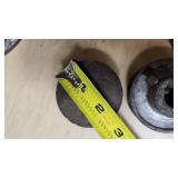 Lot of Metal Pulleys