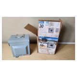 Eaton 30 Amp RV Power Outlet Box CHU4S 120/240 VAC