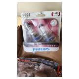 Philips and Sylvania Headlight Bulbs Assortment