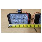 LED Work Lights with Mounting Brackets