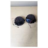 LED Round Lights with Wiring and Mounts