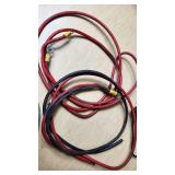 Mixed Electrical Components and Accessories including Various Cables, Connectors, and Switches