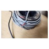 Mixed Electrical Components and Accessories including Various Cables, Connectors, and Switches