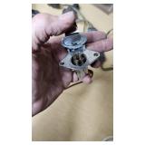 Assorted Vehicle Electrical Components and Accessories including Wiring Harnesses, Connectors, and Decorative Items