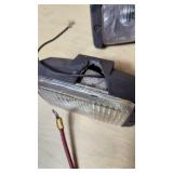 Lot of Automotive Floodlights with Wiring and Mounting Hardware