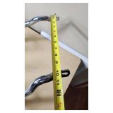 Harley Davidson and Other Motorcycle Parts Set including Sportster Seat, Backrest, and Various Accessories