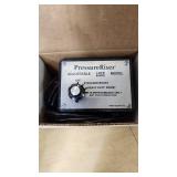 Assorted Automotive Parts with Edelbrock Pump and Accessories including PressureRiser Model and Prestone Flush 