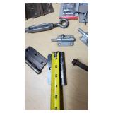 Assorted Hardware Hinges and Latches Lot