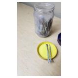 Assorted Hardware Collection including Screws, Bolts, and Fasteners