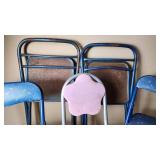 Lot of Folding and Sports Chairs