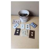 Outlet and Switch Cover Plates, Various Styles and Materials