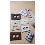 Outlet and Switch Cover Plates, Various Styles and Materials