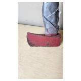 Red Axe and Yellow Axe Handle