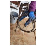 Pressure Washer Accessories Including Spray Gun and Hoses