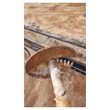 Two Steel Ice Auger Shafts