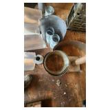 Mixed HVAC Parts and Supplies including Vent Pipes, Elbows, and Fittings