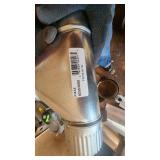 Mixed HVAC Parts and Supplies including Vent Pipes, Elbows, and Fittings