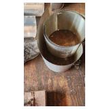 Mixed HVAC Parts and Supplies including Vent Pipes, Elbows, and Fittings