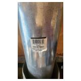 Various HVAC Ductwork Pieces and Accessories including Pipe, Elbows, and Connectors