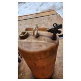 Plastic Tank with Handle and Spout