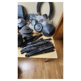 Toro Lighting System Power Pack Model #160-IR and Accessories including Wiring, Light Fixtures, and Mounting Stakes - Unsure of Working Status or Completeness