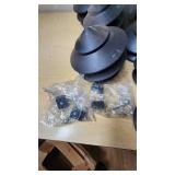 Toro Lighting System Power Pack Model #160-IR and Accessories including Wiring, Light Fixtures, and Mounting Stakes - Unsure of Working Status or Completeness