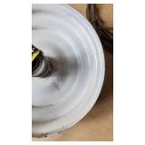 Assorted Garage and Maintenance Supplies including Wolman DeckBrite, Rust-Oleum NeverWet, and Sevin Bug Killer