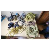 Assorted Ropes and Straps with Accessories