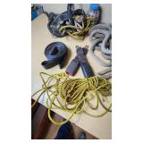 Assorted Ropes and Straps with Accessories