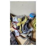 Assorted Ropes and Straps with Accessories