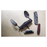 Vintage Folding Pocket Knives and Multi-Tools Lot
